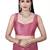 Peach embellished sequinned saree