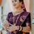 Purple purple paithani sarees