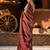 Purple embellished zari heavy work kanjeevaram saree