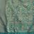 Teal teal & gold-toned woven design zari silk blend kanjeevaram saree