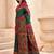 Multicolor ethnic motifs zari pashmina heavy work saree
