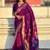Magenta magenta paithani sarees