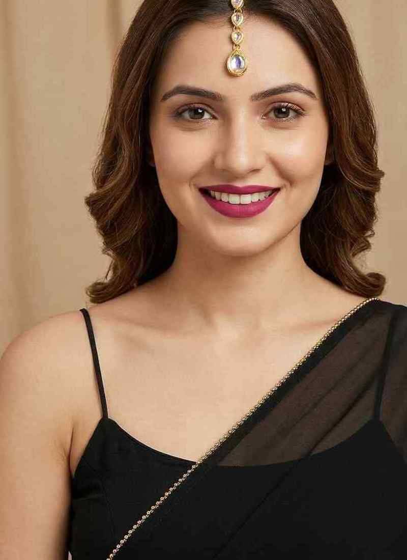 Kundan maangtika