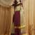 Beige silk cotton banarasi saree
