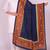 Women's blue cotton blend ethnic printed dupatta | stylish ethnic wear scarf for women | traditional & festive wear