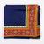 Women's blue cotton blend ethnic printed dupatta | stylish ethnic wear scarf for women | traditional & festive wear