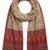 Women's beige cotton blend floral printed dupatta | stylish ethnic wear scarf for women | traditional & festive wear
