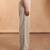 Women's beige cotton blend trouser | foil solid stylish ethnic wear bottoms | trendy casual & everyday wear for women