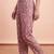 Women's multicolor cotton blend trouser | chevron printed stylish ethnic wear bottoms | trendy casual & everyday wear