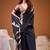 Black floral satin designer saree