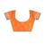 Orange orange silk blend woven design sarees