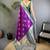 Purple purple banarasi silk zari meenakari weaving saree with contrast blouse piece