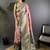 Pink pink banarasi silk zari meenakari weaving saree with contrast blouse piece