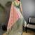 Pink pink banarasi silk zari meenakari weaving saree with contrast blouse piece