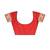 Red red silk blend woven design sarees