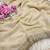 Beige embellished satin saree