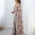 Beige pure chiffon ikat saree