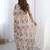 Beige pure chiffon ikat saree