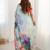 Multicolor floral sequinned pure chiffon designer saree