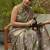 Beige women beige sarees