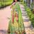 Green woven design zari paithani saree
