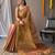 Purple woven design zari tissue saree with unstitched blouse piece