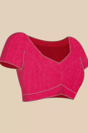 Pink woven design zari tissue saree