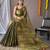 Green woven design zari tissue saree