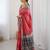 Pink bandhani zari pure cotton bandhani saree