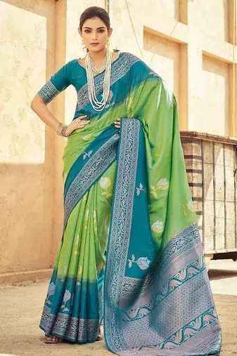 Green green kanjeevaram sarees