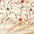 Cream floral embroidered silk cotton mysore silk saree