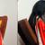 Red ethnic motifs satin saree