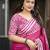 Pink batik designer chanderi saree