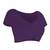 Purple bandhani sequinned poly chiffon saree