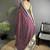 Maroon bandhani sequinned silk blend designer bandhani saree