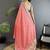 Pink bandhani zari silk blend heavy work bandhani saree
