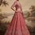 Royal Pink Khatli Work Banarasi Silk Reception Wear Lehenga With Blouse