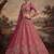 Royal Pink Khatli Work Banarasi Silk Reception Wear Lehenga With Blouse