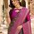 black jacquard saree with silver zari weaving     elegant party wear ethnic saree