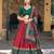 Wonderful Red Digital Printed Silk Wedding Wear Lehenga Choli