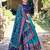Graceful Sky Blue Printed Silk Marriage Wear Lehenga Choli With Dupatta