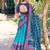 Graceful Sky Blue Printed Silk Marriage Wear Lehenga Choli With Dupatta