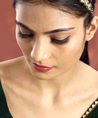 Gold-plated stone studded sheeshphool head jewellery 1