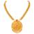 Short long necklace earrings set maharani haar south temple jewelry