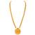 Short long necklace earrings set maharani haar south temple jewelry