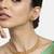 Gold plated ethnic choker necklace with earring traditional jewelry set gift for women