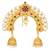 Faux ruby faux emerald & beads studded ethnic hair juda pin jewellery for women