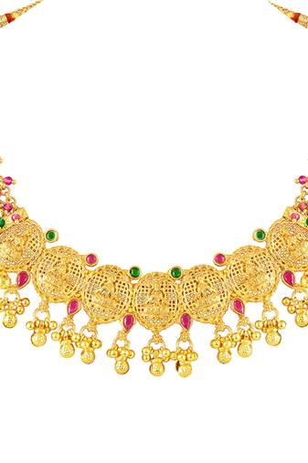 Necklace earrings set traditional jewelry for women
