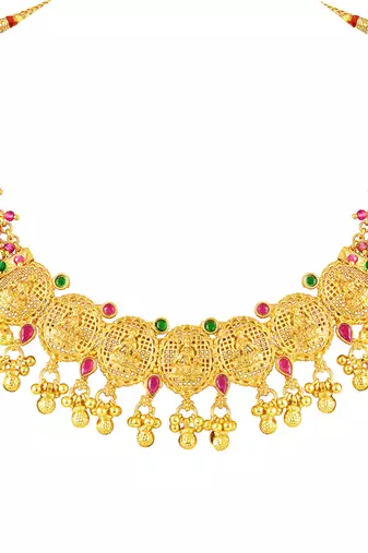 Necklace earrings set traditional jewelry for women