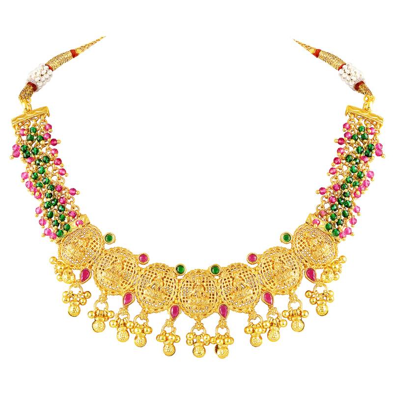 Necklace earrings set traditional jewelry for women